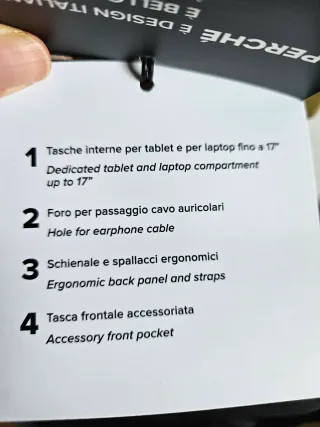 Mochila Tucano acolchada ordenador 17"