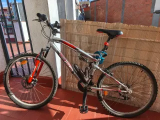 Bicicleta de Montaña Doble Suspensión