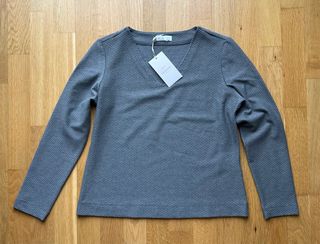 Jersey gris mujer talla M nuevo