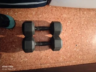 2 Mancuernas Decathlon 10 kg