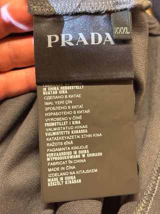 Polo Prada Hombre Gris