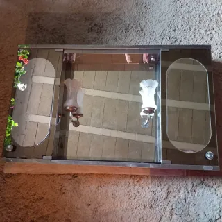 Armario baño con espejo y apliques