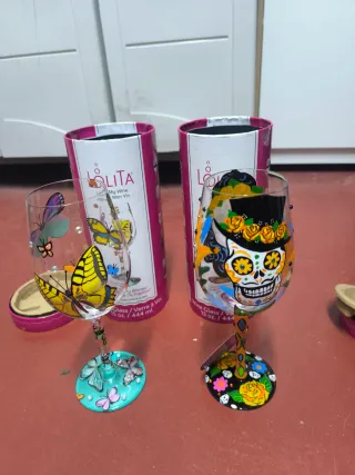 Copas de vino Lolita