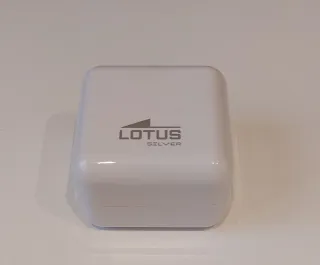 Pendientes Lotus Plata Rosa