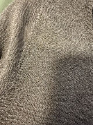 Jersey Massimo Dutti Brillo Dorado Talla S