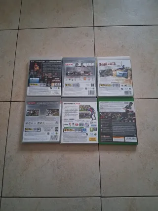 Lote 6 Juegos PS3: FIFA, PES, WWE, PURE, NBA 2K19