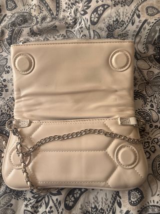 Bolso Zadig & Voltaire Beige y Dorado
