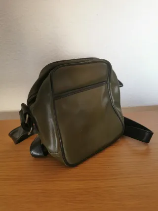 Bolso bandolera Zara verde