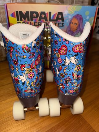 Patines  4 ruedas Impala Peace & Love