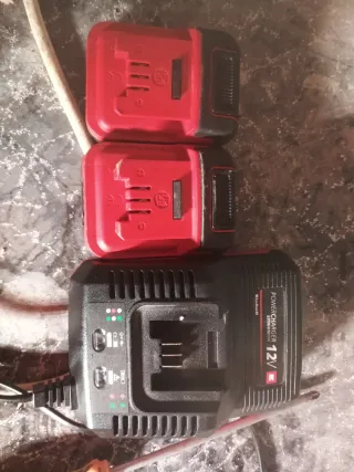 Batería y cargador Einhell 12V