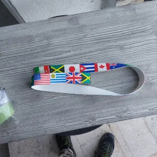 Cintura con bandiera Italia e Giamaica