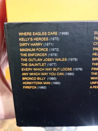 Colección DVD Clint Eastwood 35 años Warner Bros