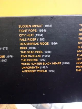 Colección DVD Clint Eastwood 35 años Warner Bros