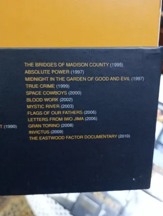 Colección DVD Clint Eastwood 35 años Warner Bros
