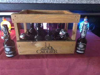 Cassetta in legno Brasserie Caulier