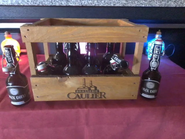 Cassetta in legno Brasserie Caulier