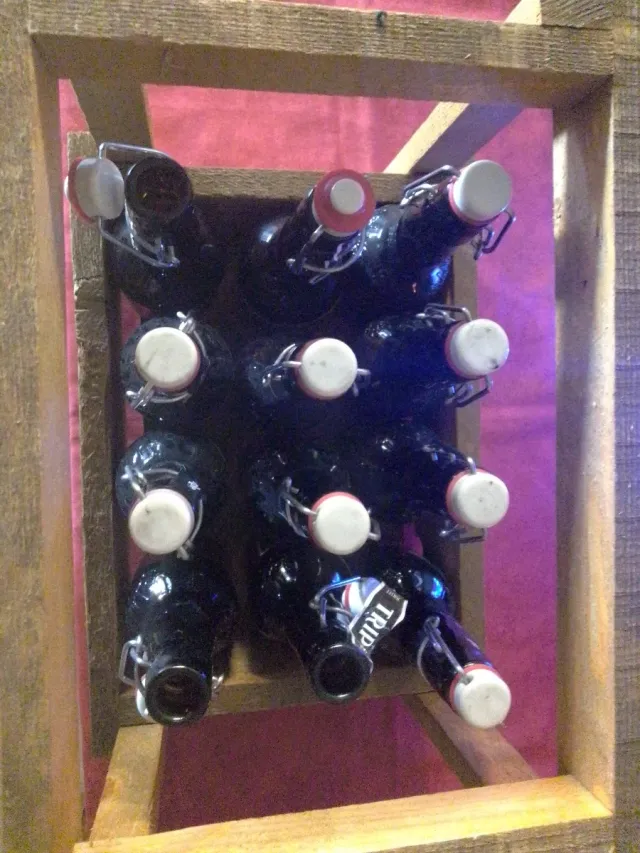 Cassetta in legno Brasserie Caulier