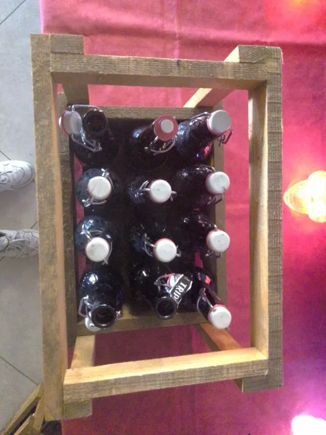 Cassetta in legno Brasserie Caulier