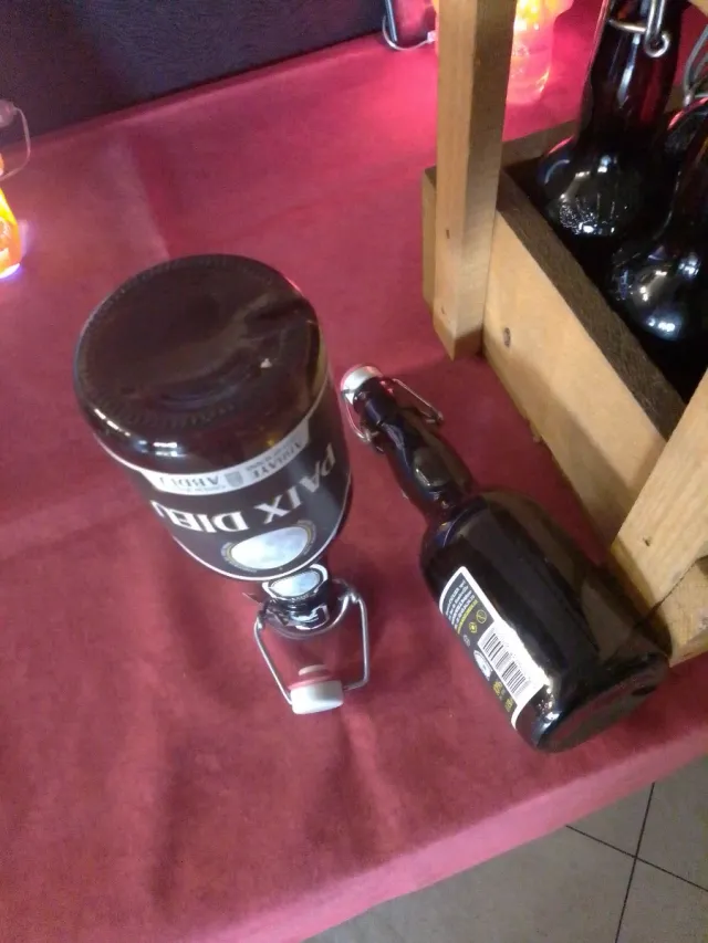 Cassetta in legno Brasserie Caulier