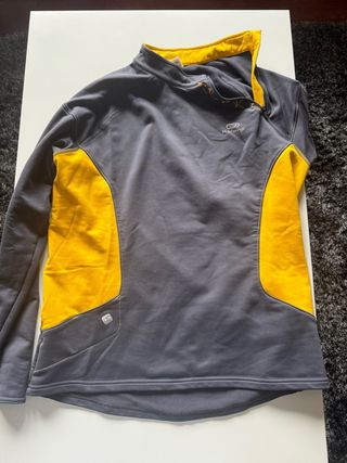 Forro Kalenji Gris y Amarillo Talla M