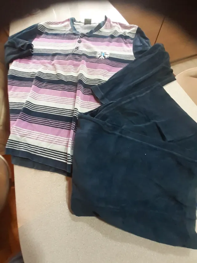 Pijama Invierno Unisex Rayas