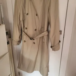 Gabardina Beige Talla 56 larga