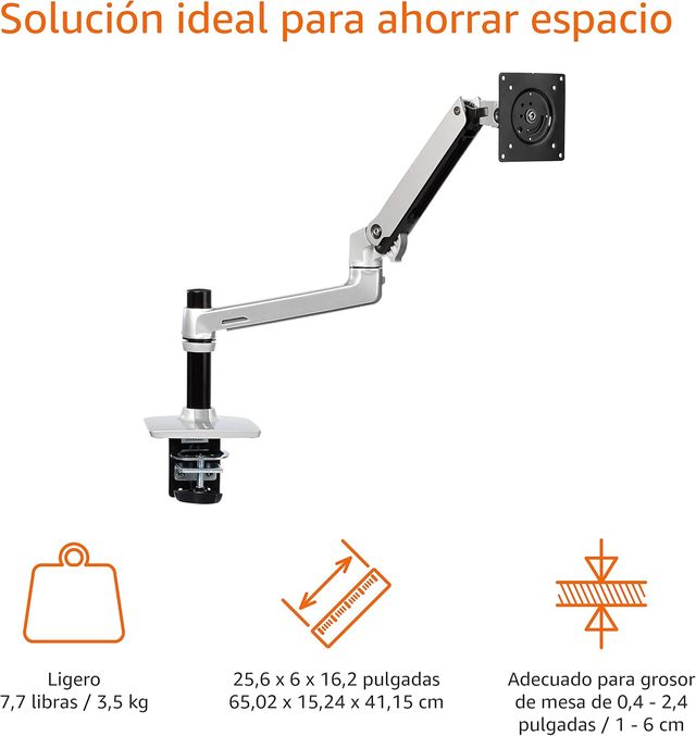 Soporte Monitor Amazon Premium (Tipo Ergotron LX)