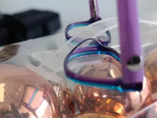 Gafas infantiles Tous azul y morado de optica