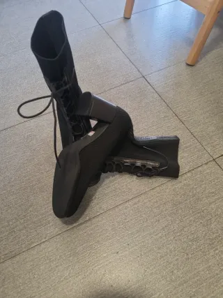 Botines Pedro Miralles Tacón Negro