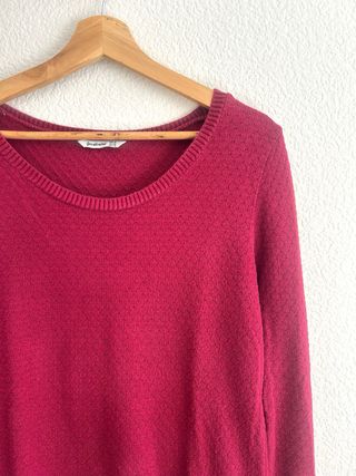 Jersey burdeos punto