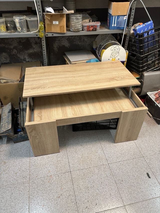 Mesa desplegable Ikea madera