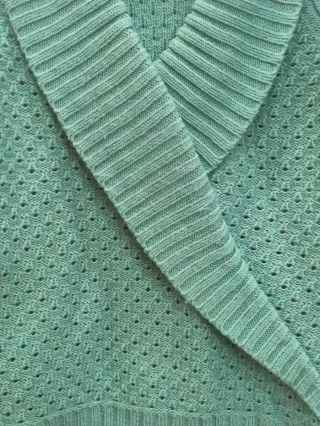 Jersey de punto TS color verde azulado