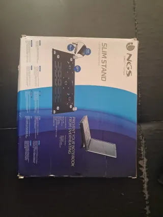 Soporte Refrigerador NGS Slim Stand 3 Ventiladores