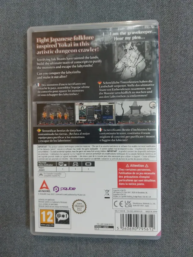 Labyrinth of Zangetsu Nintendo Switch