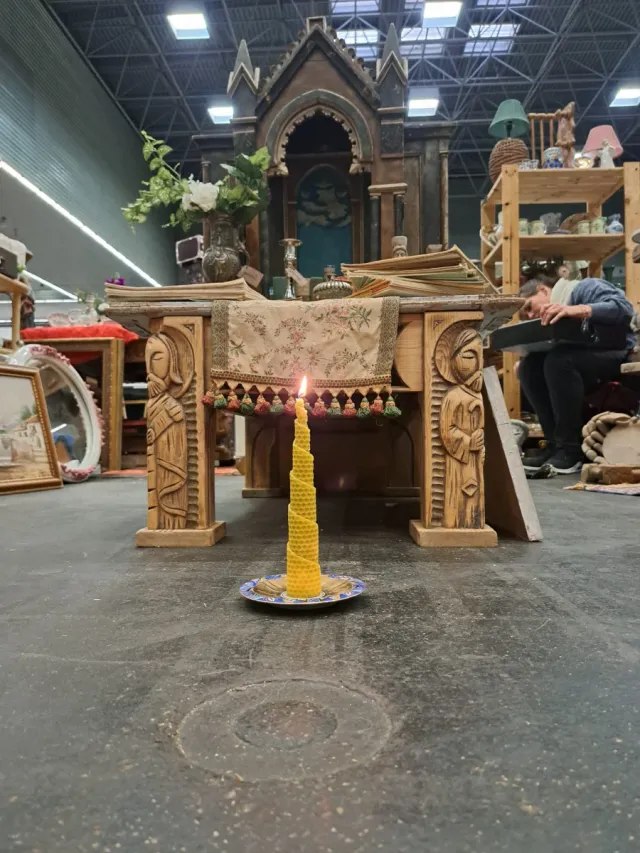 Hornacina Gótica Pintada a Mano