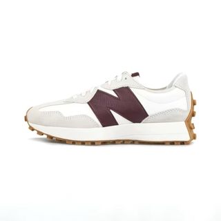 New Balance 327 Blanco/Burdeos