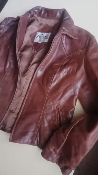 Chaqueta Piel Mujer Remy Leather Fashions Talla S