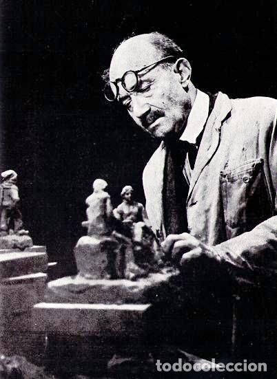 Scultura in terracotta di Julià Fàbregas