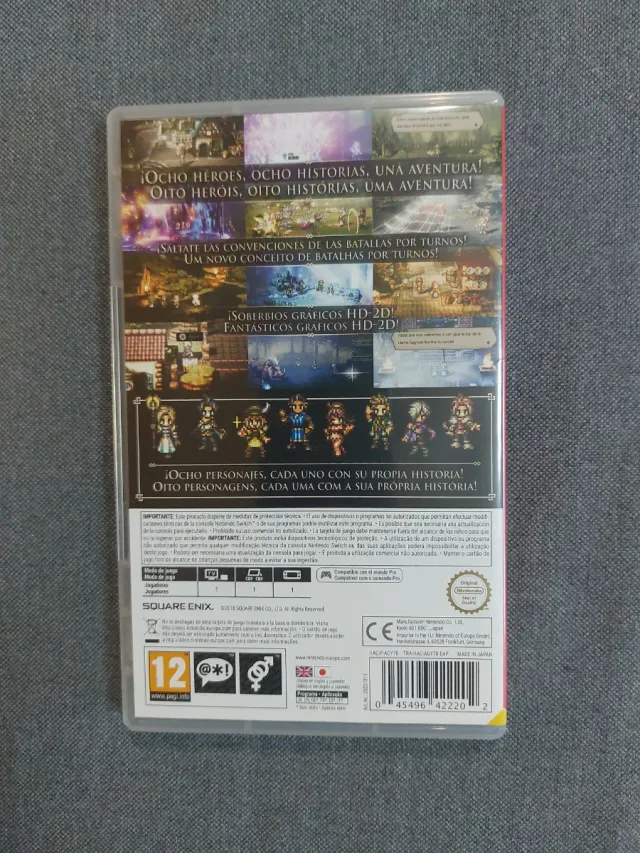 Octopath Traveler Nintendo Switch RPG