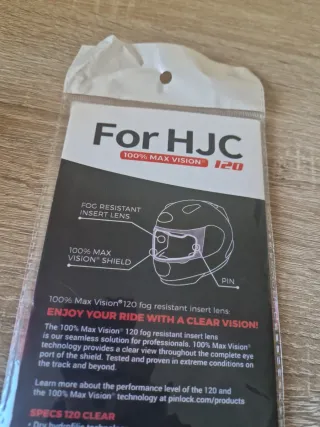 Visera Antivaho HJC Fog Resistant