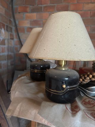 Lámparas de mesita vintage (2 unidades)