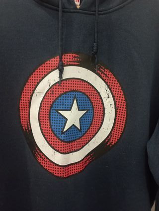 Sudadera Marvel Capitán América XXL