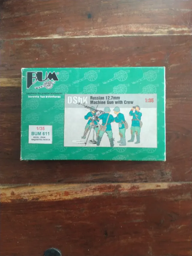 Maqueta BUM 611 DShK 1:35
