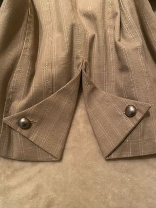 Blazer Corto Vintage Stile Militare Corset 46 ita