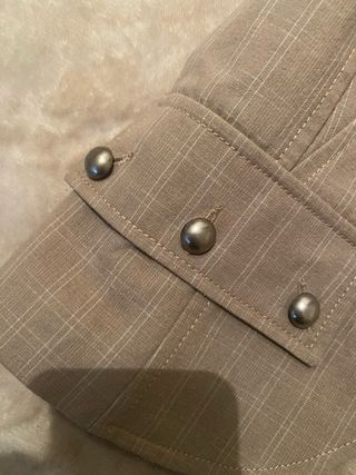 Blazer Corto Vintage Stile Militare Corset 46 ita