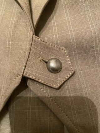 Blazer Corto Vintage Stile Militare Corset 46 ita