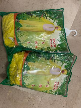 Disfraz de Pato Amarillo talla M y L