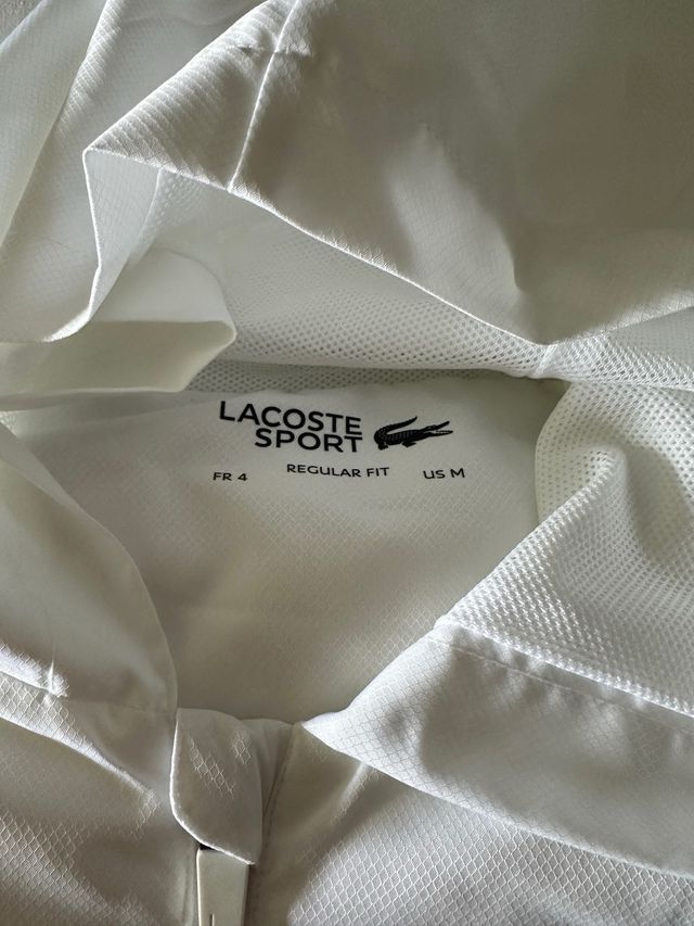 Giacca Lacoste Sportiva Bianca