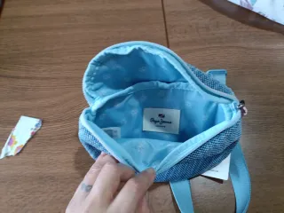 Riñonera Pepe Jeans azul y rosa
