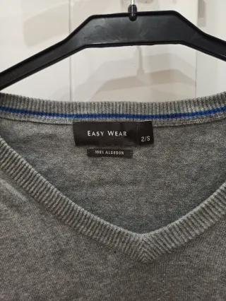 Jersey punto gris Easy Wear talla S